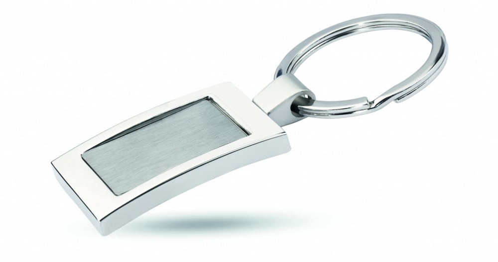 Logotrade promotional products photo of: Metal key ring Turku