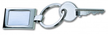 Logo trade advertising products picture of: Metal key ring Turku