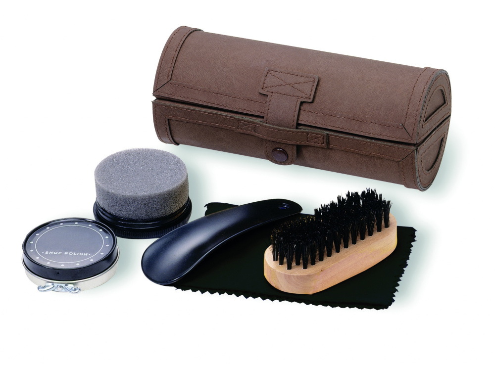 Logo trade promotional gifts image of: Shoe polish kit