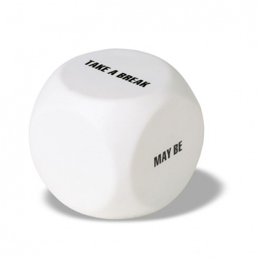 Logo trade promotional products picture of: Anti-stress decision dice