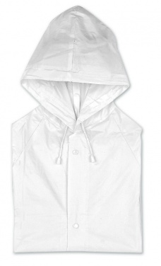 Logo trade promotional giveaways picture of: PVC raincoat with hood
