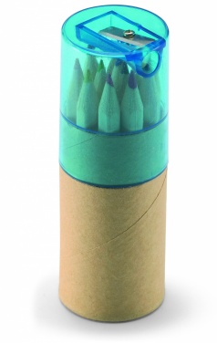 Logo trade advertising product photo of: 12 coloured pencils