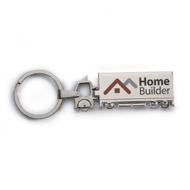 Logotrade promotional merchandise picture of: Truck metal key ring Oulu