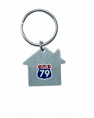 Logotrade promotional gifts photo of: Metal key holder house Lahti