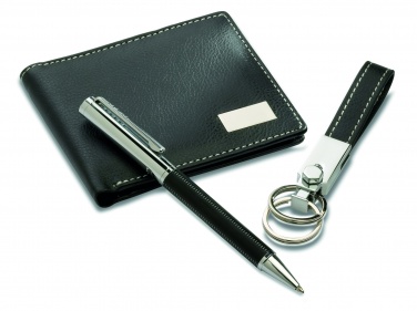 Logotrade business gift image of: Ball pen key ring and wallet Lappeenranta