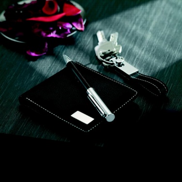 Logotrade advertising products photo of: Ball pen key ring and wallet Lappeenranta