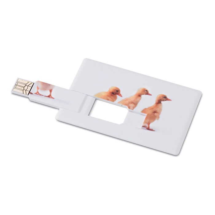 Logotrade promotional giveaways photo of: Creditcard. USB flash 4GB
