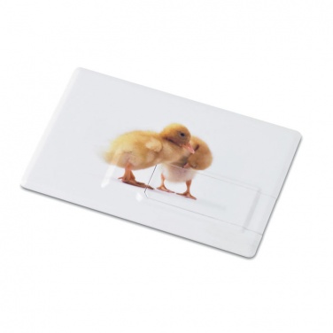 Logo trade advertising products picture of: Creditcard. USB flash 4GB