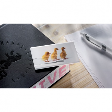 Logo trade promotional merchandise picture of: Creditcard. USB flash 4GB