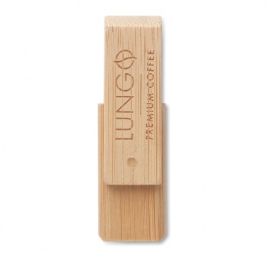 Logotrade corporate gift image of: Bamboo USB    16GB