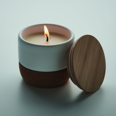 Logotrade promotional gifts photo of: Plant based wax candle 80 gr