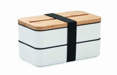 Logo trade advertising products image of: Recycled PP lunch box