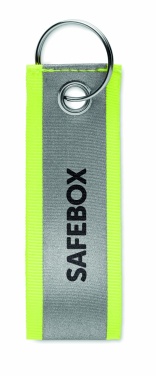 Logo trade promotional products image of: Reflective key ring Reflekey