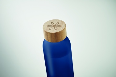 Logo trade promotional products picture of: Frosted glass bottle 500ml