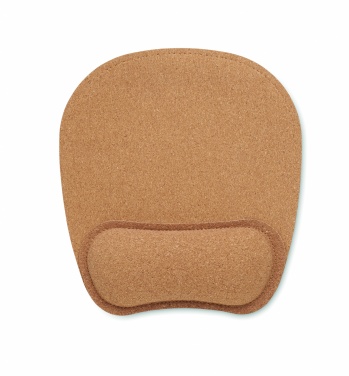 Logotrade business gifts photo of: Ergonomic cork mouse mat