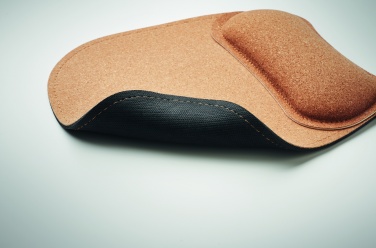 Logo trade advertising products image of: Ergonomic cork mouse mat