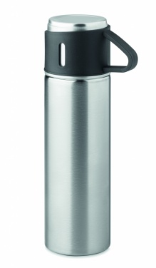 Logo trade promotional giveaways picture of: Double wall bottle 420 ml