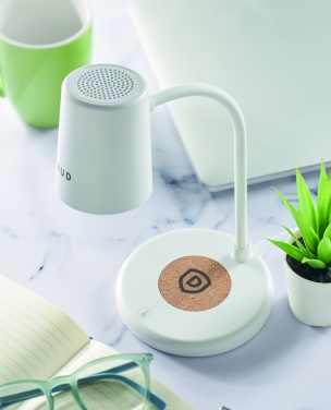 Logotrade promotional gifts photo of: Wireless charger, lamp speaker