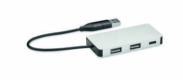 Logo trade promotional products picture of: 3 port USB hub with 20cm cable