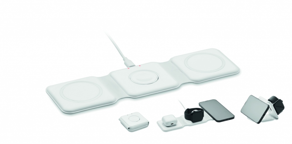 Logo trade promotional giveaways picture of: Foldable charging station