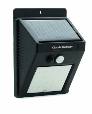 Logo trade promotional products image of: Solar LED light motion