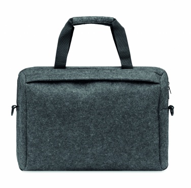Logotrade promotional item image of: 15 inch RPET felt laptop bag