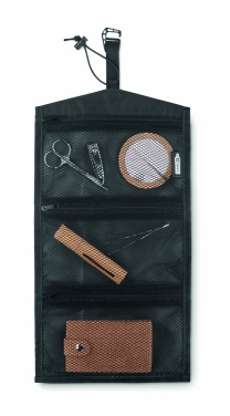 Logo trade promotional products picture of: 210RPET travel cable organizer