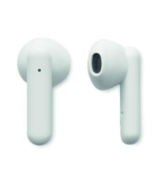 Logo trade promotional products picture of: TWS earbuds with solar charger