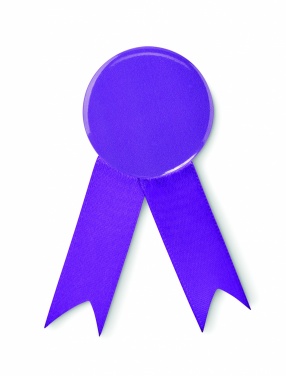 Logo trade promotional gift photo of: Ribbon style badge pin