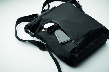 Logo trade promotional merchandise photo of: RPET waterproof rolltop bag