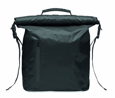 Logo trade promotional gift photo of: RPET waterproof rolltop bag