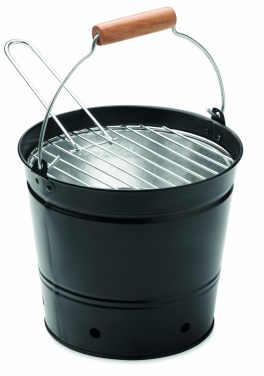 Logo trade promotional gift photo of: Portable bucket barbecue