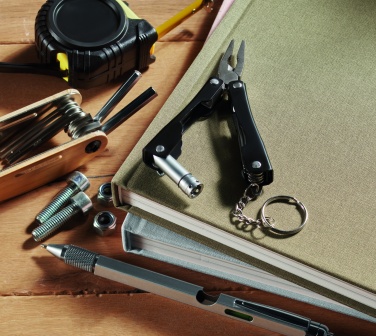 Logo trade promotional giveaways picture of: Foldable multi-tool knife