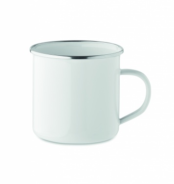 Logo trade promotional giveaway photo of: Enamel sublimation mug 500ml