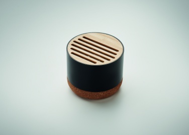 Logo trade promotional product photo of: Cork and aluminium speaker