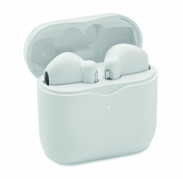 Logo trade promotional products picture of: TWS earbuds with charging base