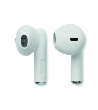 Logo trade promotional items image of: TWS earbuds with charging base