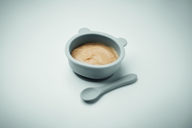 Logotrade promotional items photo of: Silicone spoon, bowl baby set