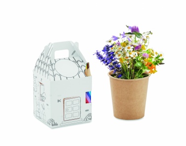 Logotrade business gifts photo of: House shaped seeds grow set