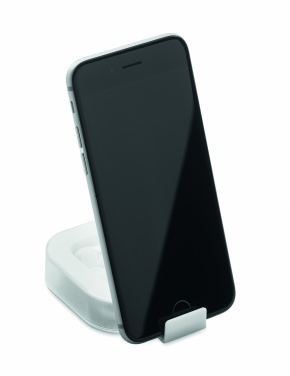 Logo trade promotional giveaways picture of: Ear phones with silicone covers