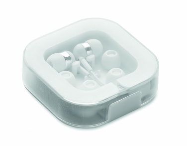 Logotrade business gift image of: Ear phones with silicone covers