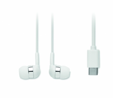 Logotrade promotional merchandise photo of: Ear phones with silicone covers