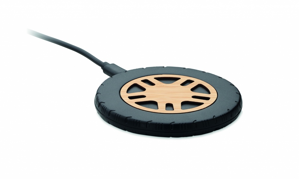 Logo trade promotional giveaways picture of: Wireless charger 15W