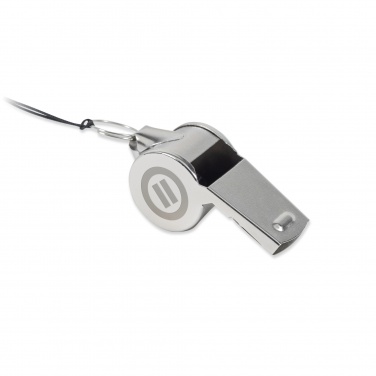 Logotrade promotional item picture of: Metal whistle