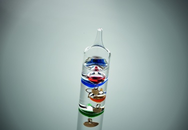 Logo trade promotional gifts image of: Galileo thermometer glass 28cm