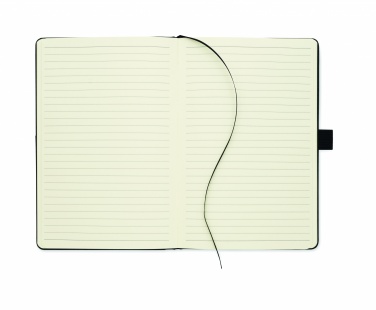 Logo trade promotional giveaways picture of: A5 notebook PU front pocket