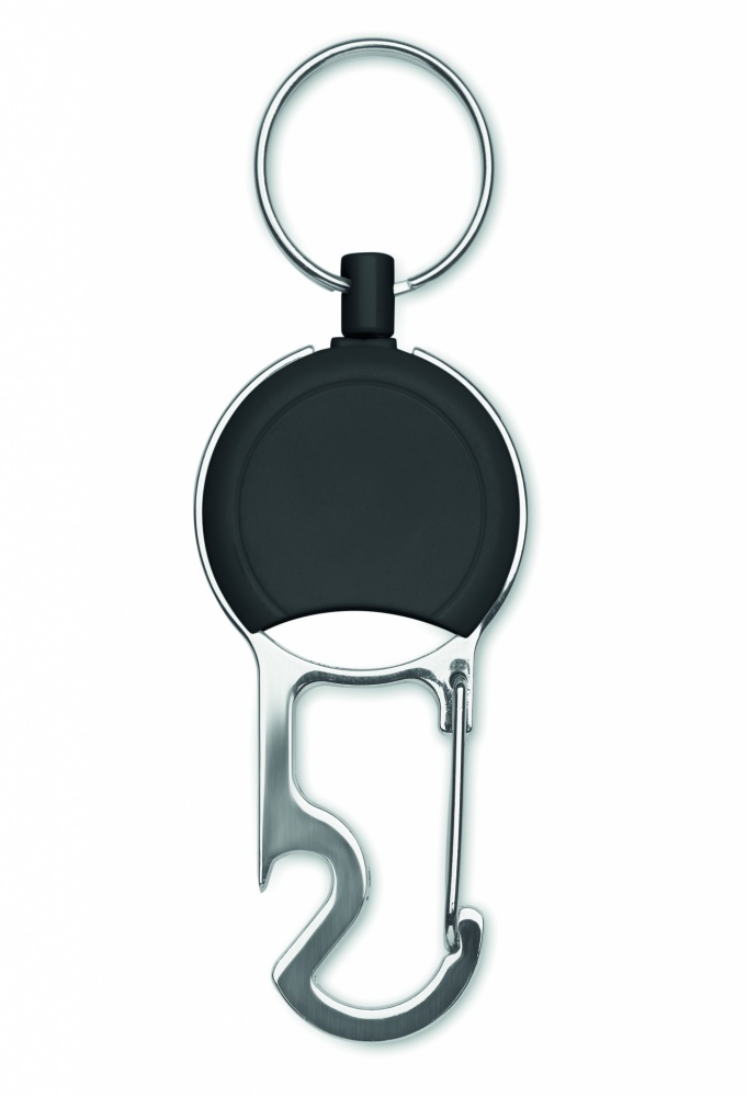Logo trade advertising products picture of: Retractable badge holder set
