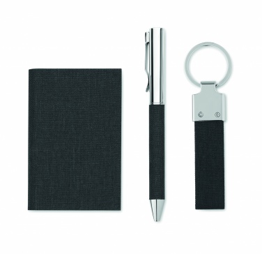 Logo trade corporate gifts image of: 3-piece gift set in a gift box with customizable printing