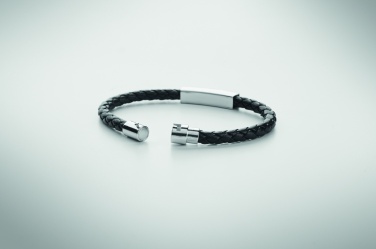 Logotrade promotional product image of: Braided faux leather bracelet