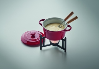 Logo trade business gifts image of: Ceramic fondue set 300 ml